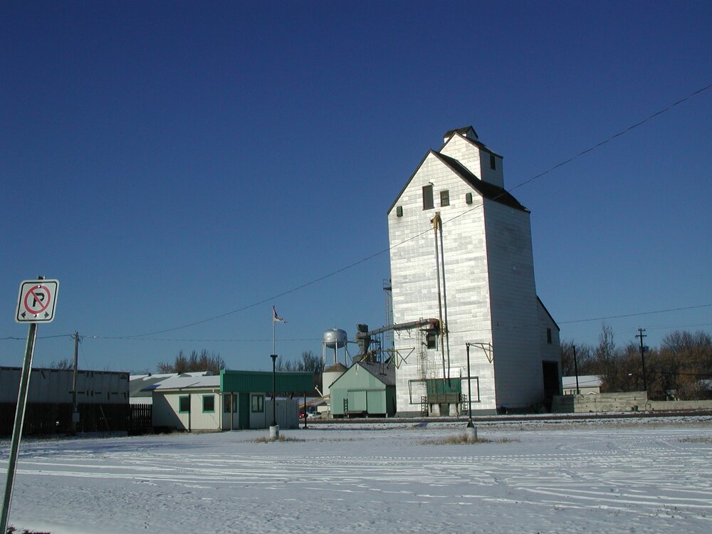 Grain Elevator in Manitoba