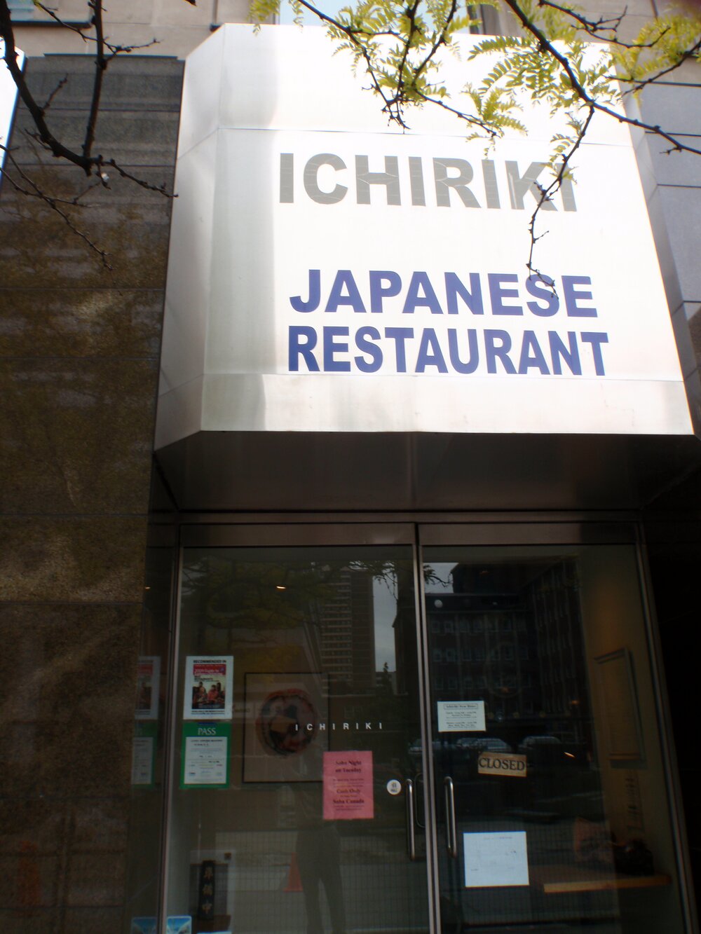 Ichiriki Restaurant at Bloor St